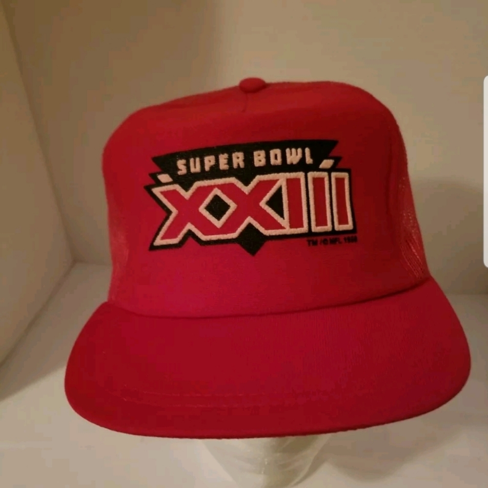 Vintage Super Bowl XXIII Hat Snap Back Cap
